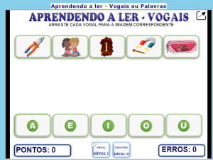 LER AS VOGAIS