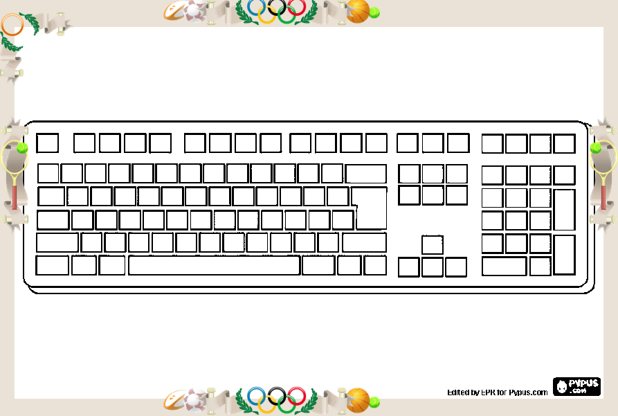 COLORIR TECLADO