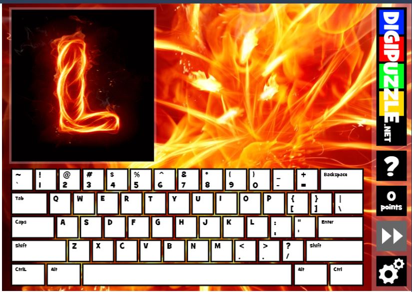 DIGITANDO NÚMEROS E LETRAS