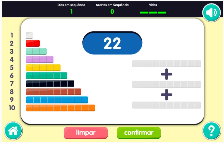 BARRAS E NÚMEROS JOGAR